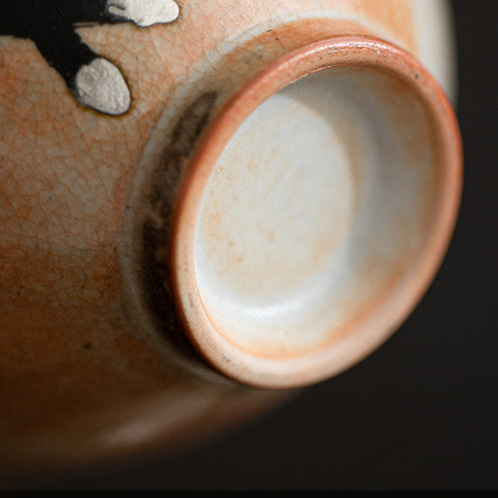 Buddha Stones Cute Cat Ceramic Gaiwan Teacup Kung Fu Tea Cup With Lid 130ml - image 5