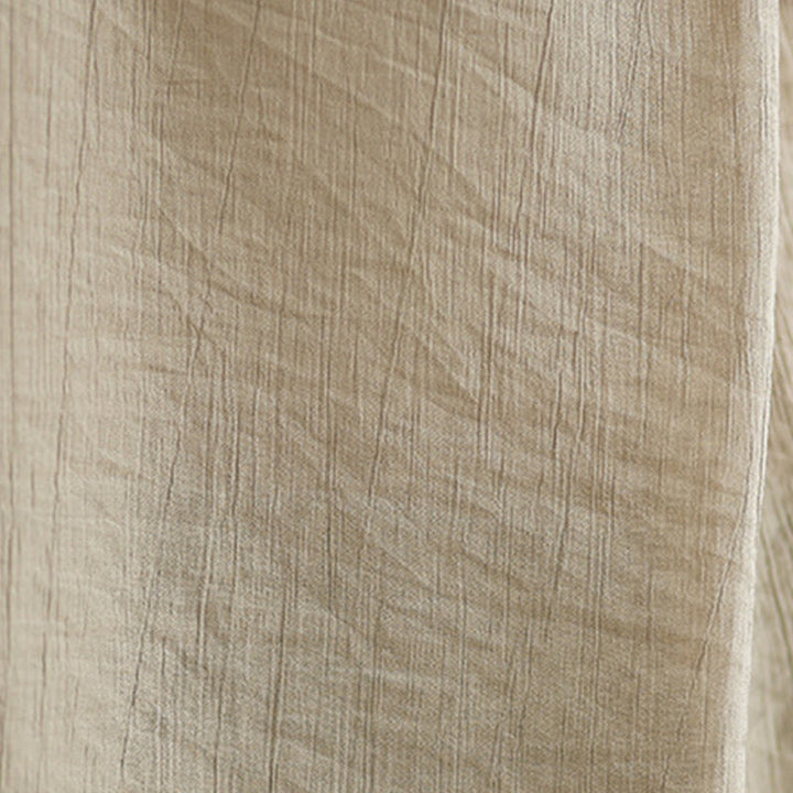 Buddha Stones Casual Plain Back Buttom Design Stand Collar Cotton Linen Women's Sleeveless Vest - image 17