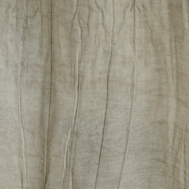 Buddha Stones Summer Wrinkles Simple Design Crew Neck Cotton Linen Women's Sleeveless Vest Waistcoat - image 8