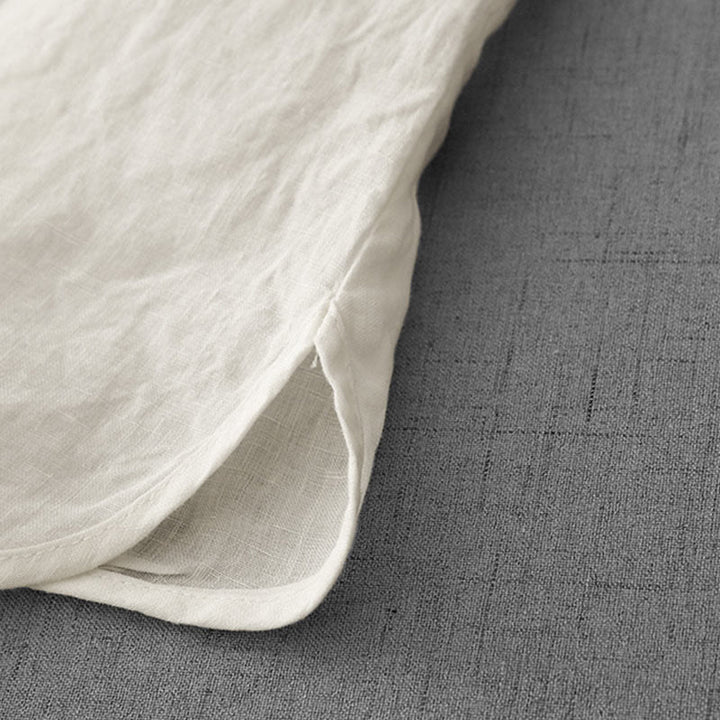 Buddha Stones Summer Plain Adjustable Strap Design Women's Cotton Linen Vest Waistcoat - image 13