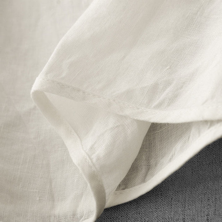 Buddha Stones Summer Plain Adjustable Strap Design Women's Cotton Linen Vest Waistcoat - image 11