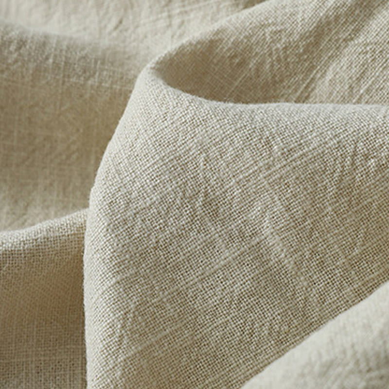 Buddha Stones Casual Plain Loose 7-8 Length Women's Polyester Wide Leg Pants With Pockets - image 6