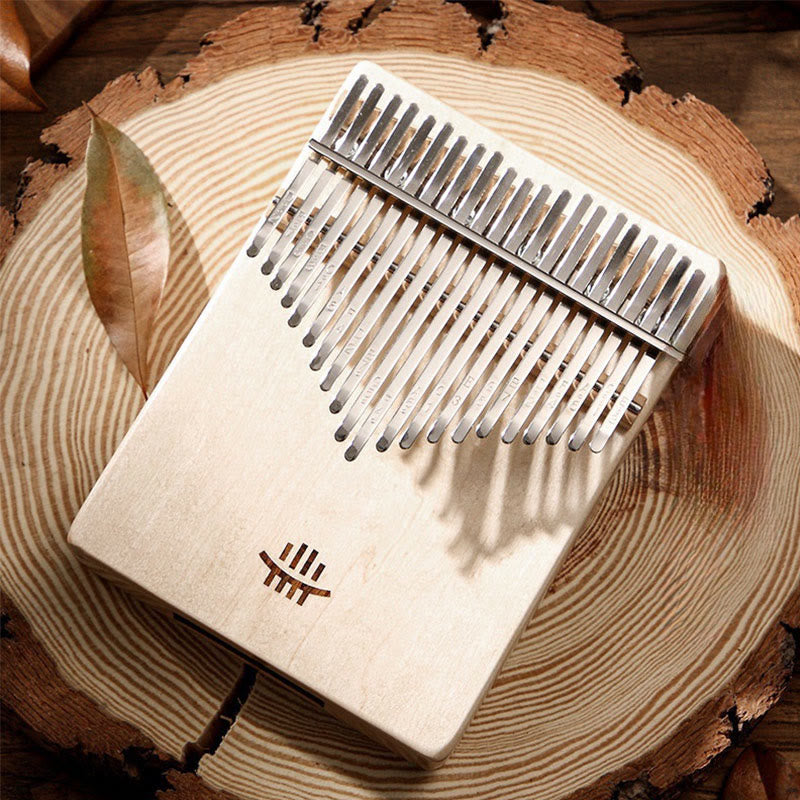 Buddha Stones Kalimba 21 Keys Thumb Piano Acacia Maple Sapele Wood Portable Finger Piano