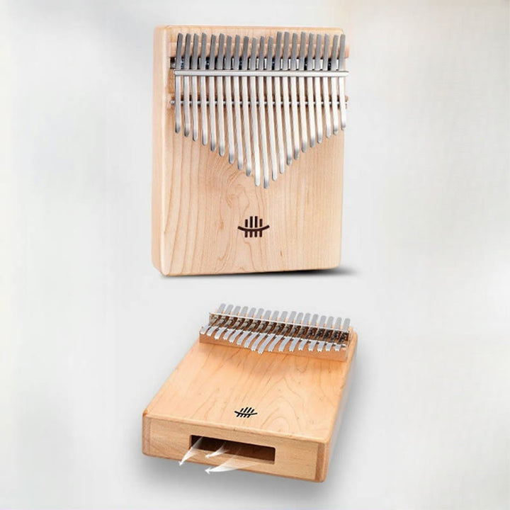 Buddha Stones Kalimba 21 Keys Thumb Piano Acacia Maple Sapele Wood Portable Finger Piano