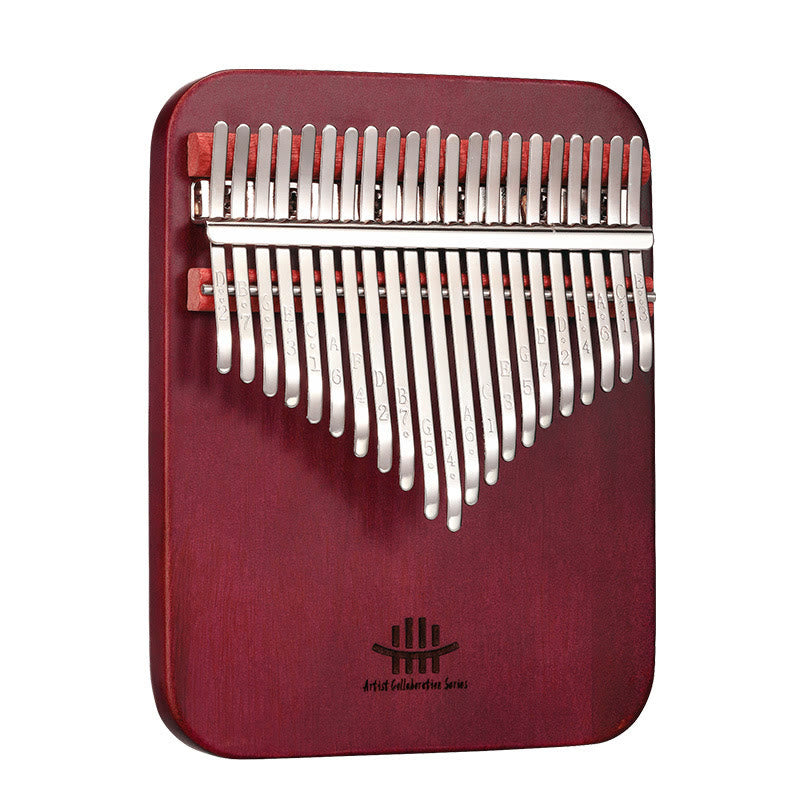 Buddha Stones Kalimba 21 Keys Thumb Piano Peltogyne Wood Portable Finger Piano