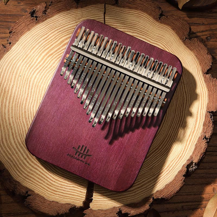 Buddha Stones Kalimba 21 Keys Thumb Piano Peltogyne Wood Portable Finger Piano