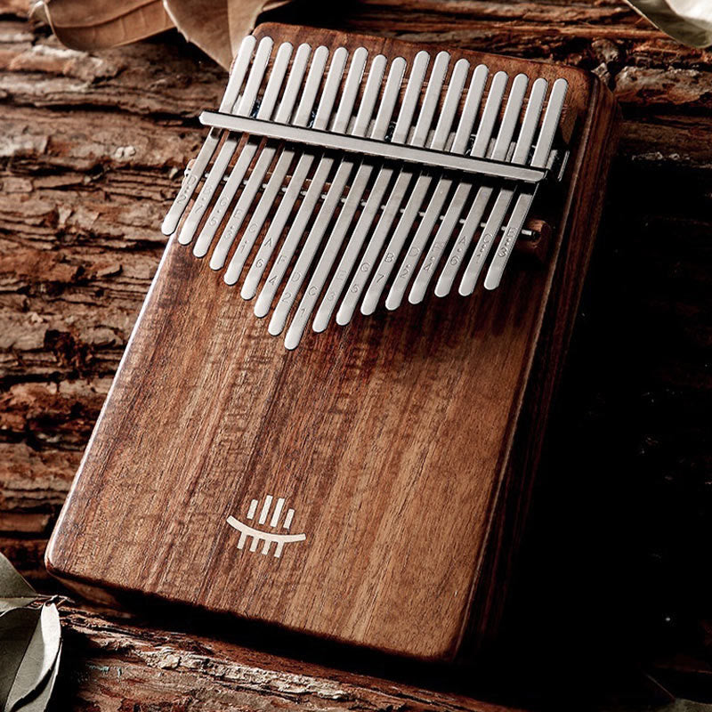 Buddha Stones 21 Keys Kalimba Thumb Piano Walnut Portable Finger Piano