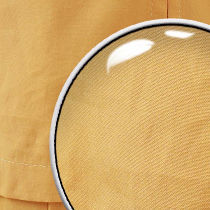 Buddha Stones 2pcs Plain Color Frog-Button Simple Design Crew Neck Design Half Sleeve Shirt Top Elastic Waist Pants Meditation Zen Tai Chi Cotton Clothing Women's Set - image 14