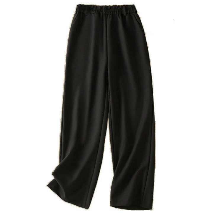 Buddha Stones Vintage Elastic Waistband Design Drawstring Women's Cotton Pants With Pockets - image 14