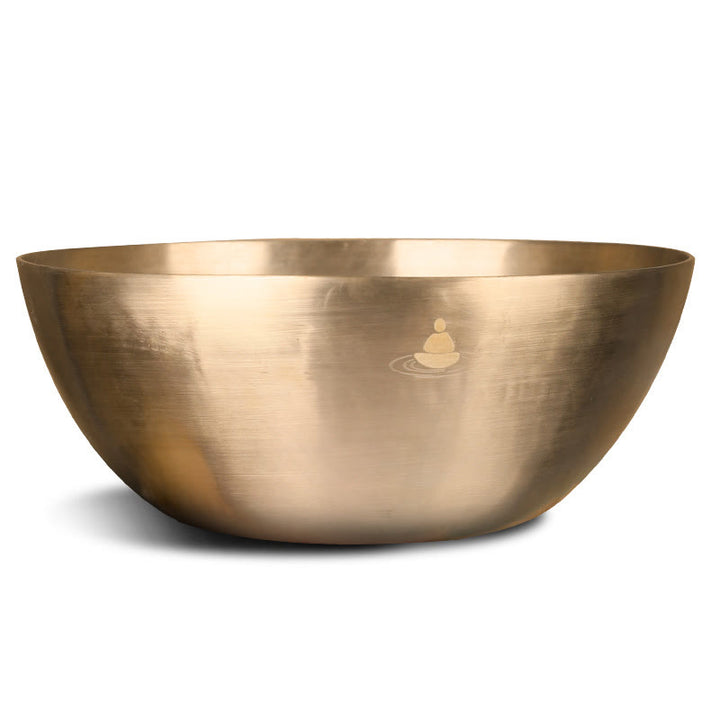 Buddha Stones Handmade Nepal Golden Singing Bowl for Healing and Meditation Sound Bowl Set - image 14
