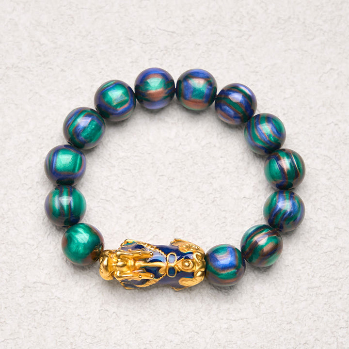 Buddha Stones "Cheers to Fortune and Protection" PiXiu Bracelet Includes Gift Message Card - image 18