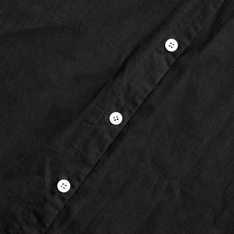 Buddha Stones Summer Casual Plain Breasted Notched Collar Short Sleeve Women's Cotton Linen Shirt - image 9