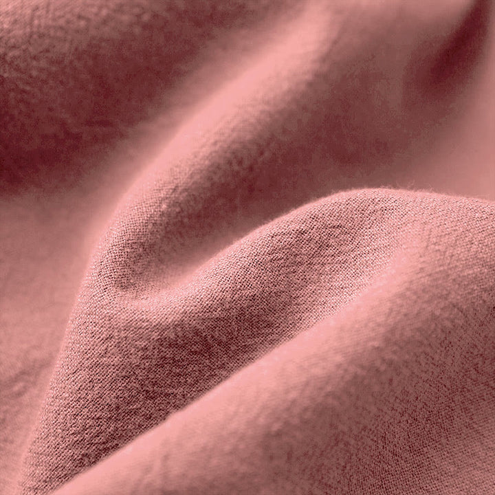 Buddha Stones Casual Summer Pure Color Jacquard Button Crew Neck Cotton Women's Short Sleeve T-Shirt - image 39