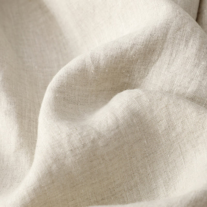 Buddha Stones Spring Casual Solid Color Drawstring Design  Women's Cotton Linen 7-8 Length Wide Leg Pants With Pockets - image 16