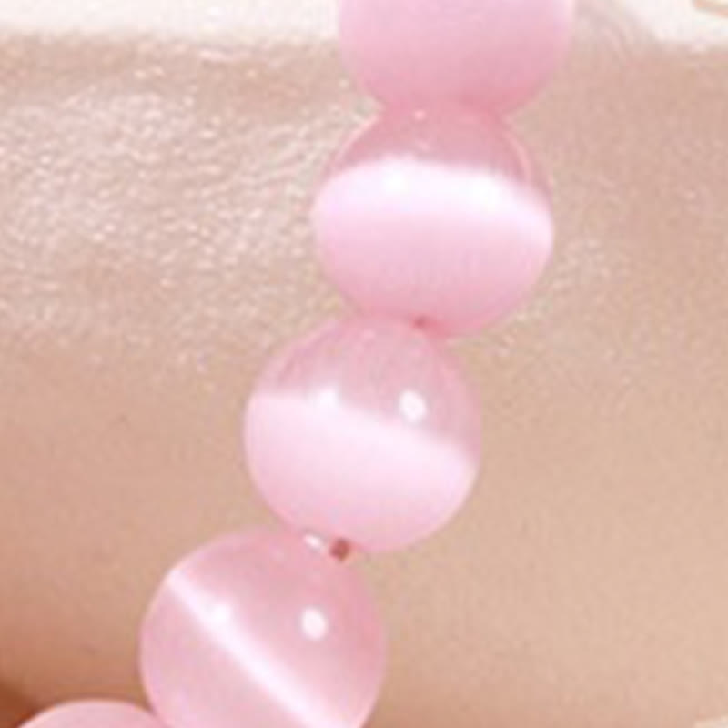 Buddha Stones 925 Sterling Silver Cat's Eye Hetian Jade Butterfly Peace Lock Charm Peace Bracelet - image 10