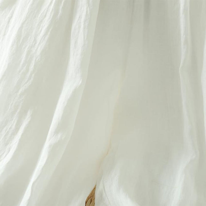 Buddha Stones Commute Pure Color Simple Design Women's Ankle-Length Harem Pants With Pockets - image 10