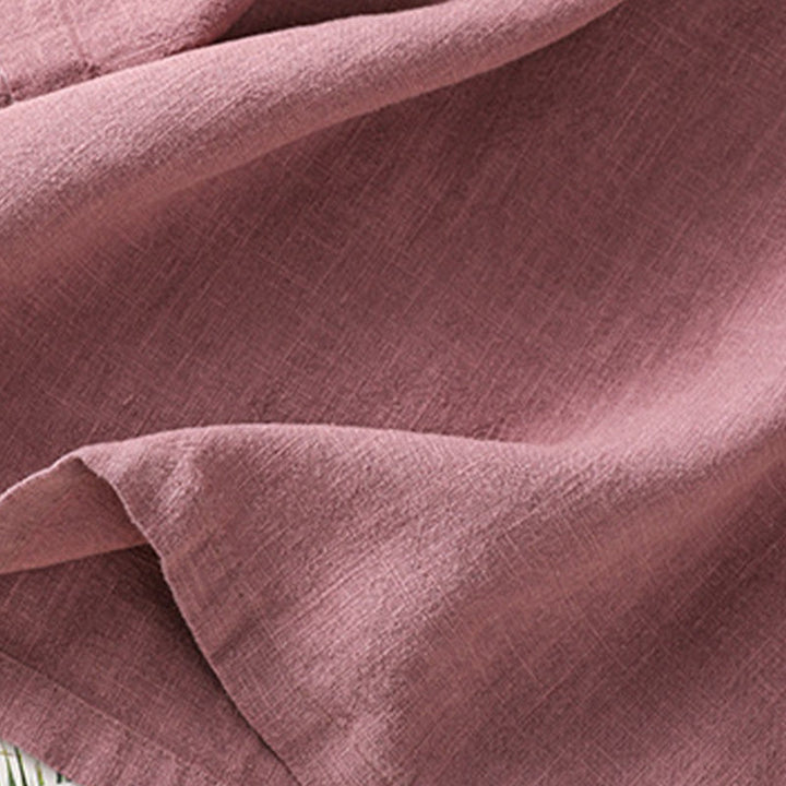 Buddha Stones Casual Summer Plain Crew Neck Women's  Cotton Short Sleeve T-Shirt - image 4