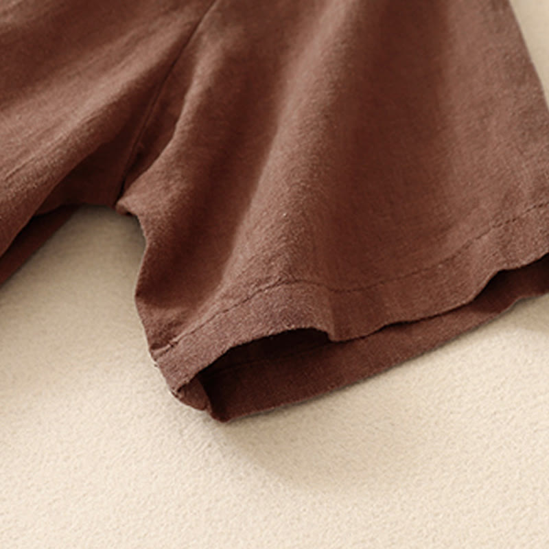 Buddha Stones Casual Summer Embroidered Crew Neck Women's  Cotton Short Sleeve T-shirt - image 27