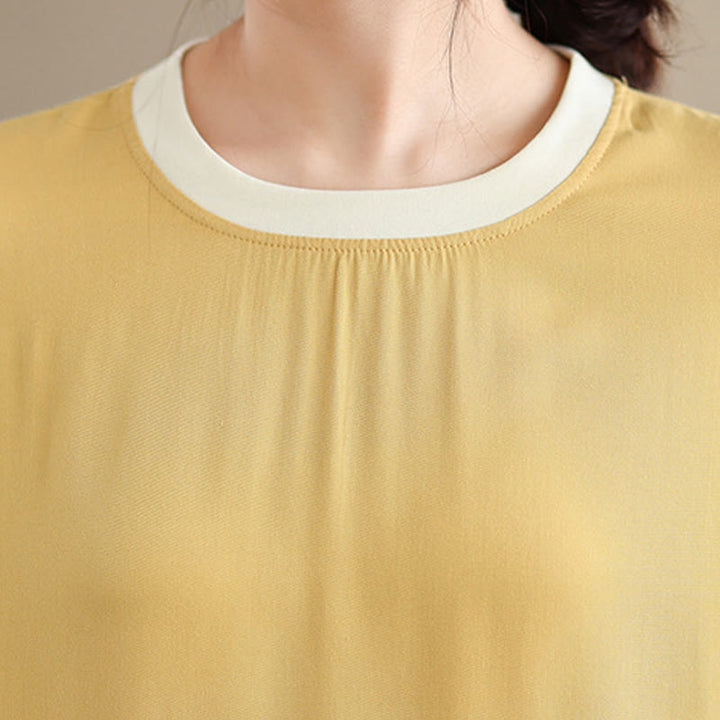 Buddha Stones Pure Color Slit Design Sleeveless Cotton Midi Dress With Pockets - image 31