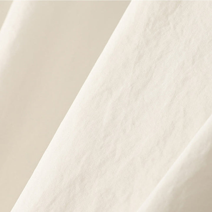 Buddha Stones Casual Ruffle Hem Patchwork Design Drawstring Ankle-length Women's Cotton Pants With Pockets - image 13