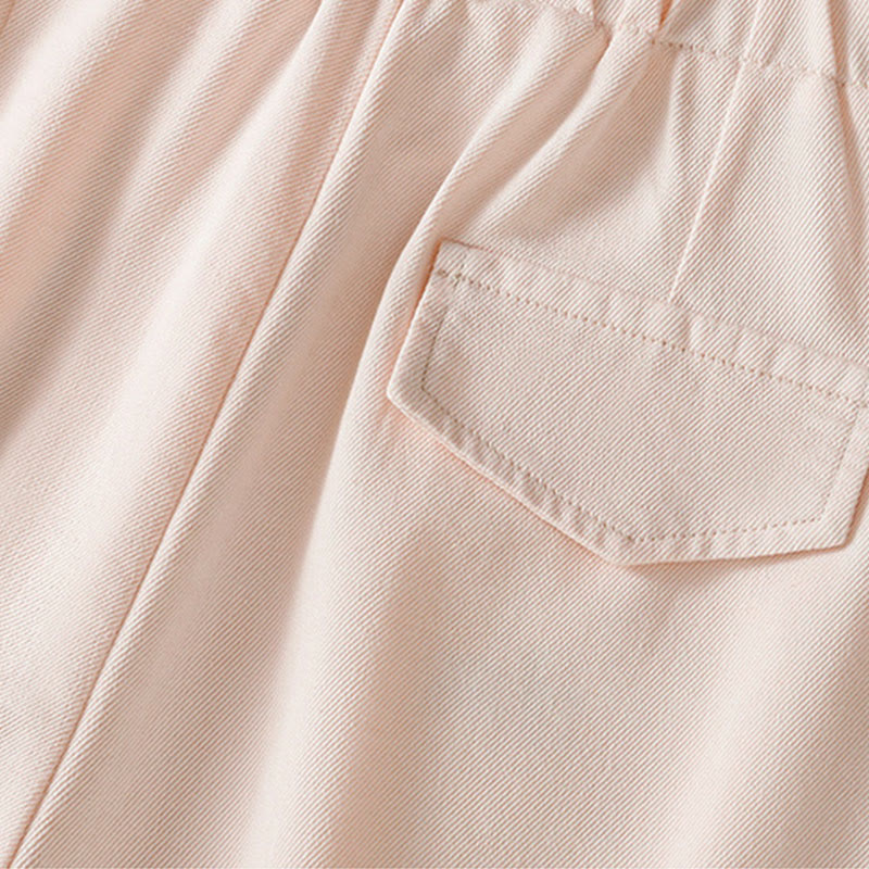 Buddha Stones Casual Lace Patchwork Design High Waist Women's Wide Leg Ankle-Length Pants With Pockets Zipper - image 13