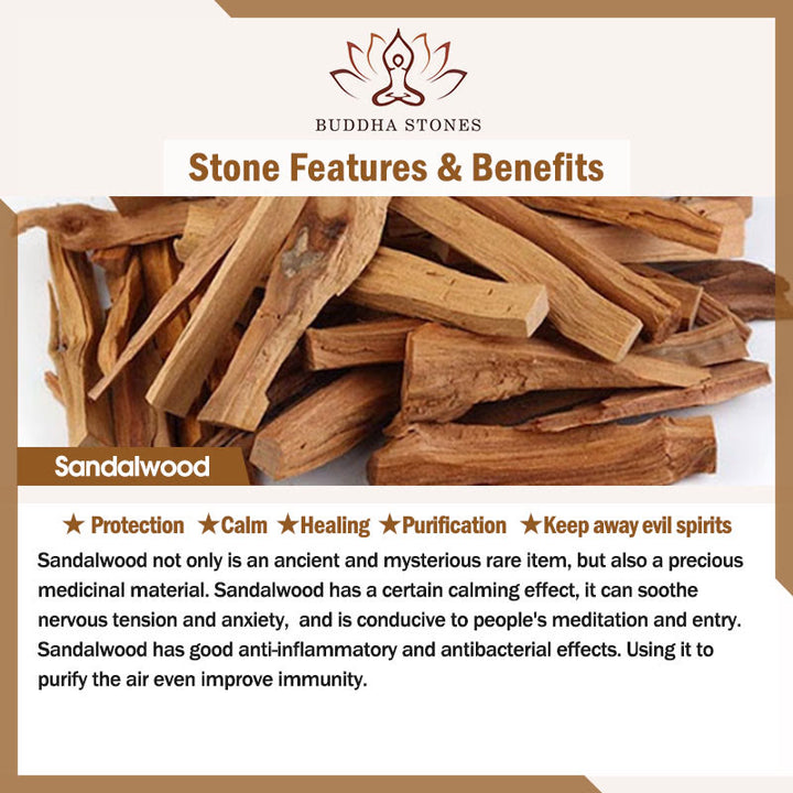 Buddha Stones Natural Coffee Beans Sandalwood Protection Bracelet - image 6