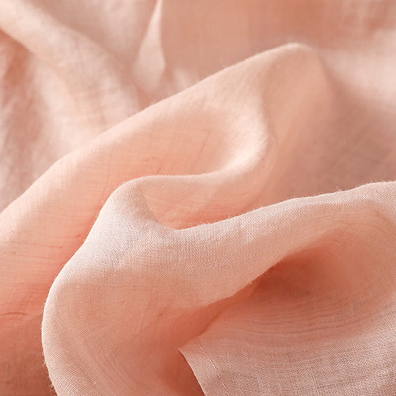 Buddha Stones Casual Embroidery Frog-Button Polyester Half Sleeve Women's V-neck Shirt - image 26