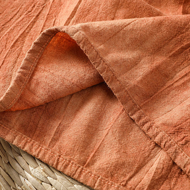 Buddha Stones Retro Frog-Button Design Women's Cotton Sleeveless Vest - image 7