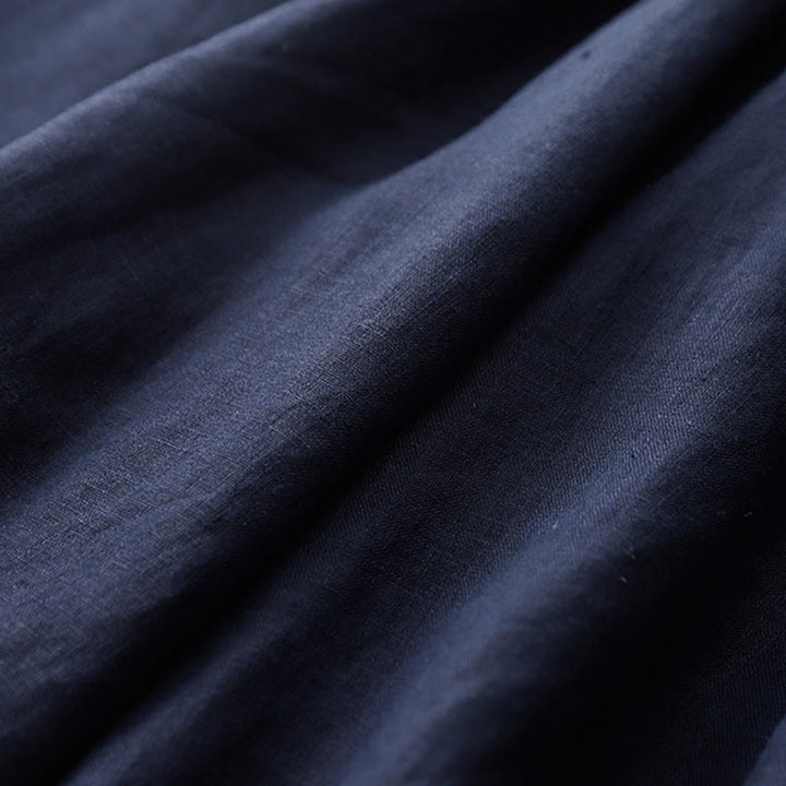 Buddha Stones Summer Elastic Waist Women's Capri Cropped Wide Leg Pants With Pockets - image 15