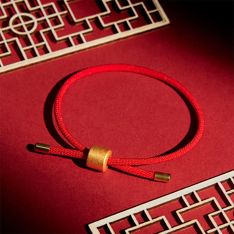 Buddha Stones Lucky Red String Bracelet - image 2