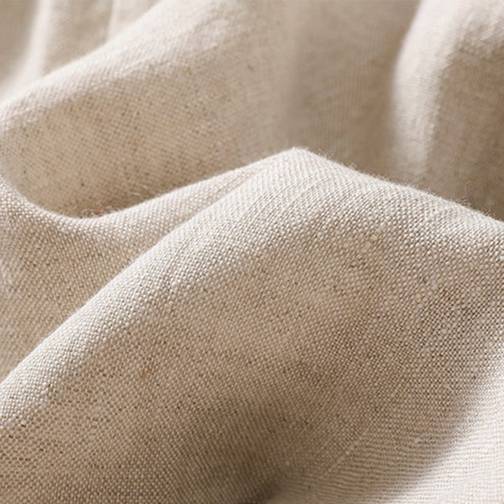 Buddha Stones Women's Cotton Linen Stand Collar Long Sleeve Jacket With Pockets - image 5