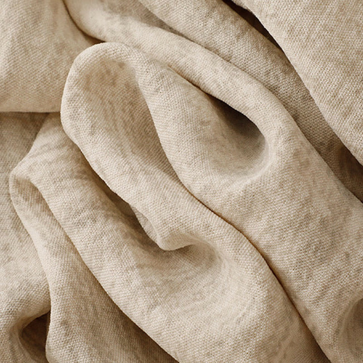 Buddha Stones Casual Summer Lace-Up Texture Design Women's Cotton Wide Leg Pants With Pockets - image 4