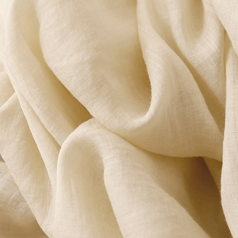 Buddha Stones Summer Solid Color Elastic Waist Drawstring Women's Skirt - image 28