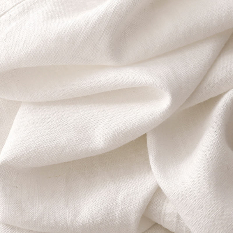 Buddha Stones Drawstring A-line Elastic Waist Cotton Women's Skirt - image 13