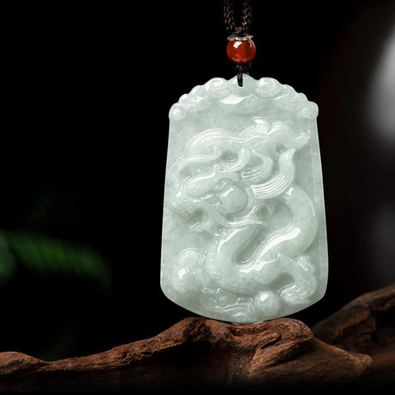 Buddha Stones Natural Jade 12 Chinese Zodiac Abundance Amulet Pendant Necklace - image 18