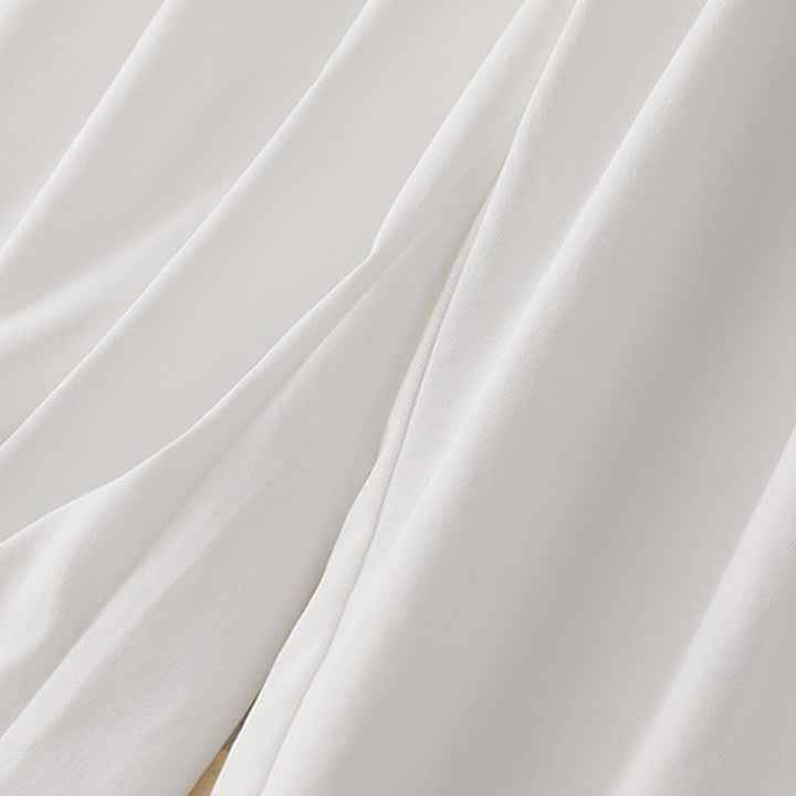 Buddha Stones Summer Button Ruffled Ankle-Length Women's Pants With Pockets - image 8