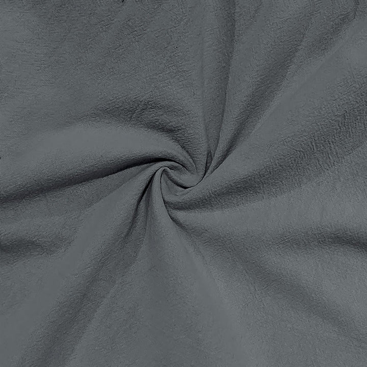 Buddha Stones Solid Color Linen Drawstring Men's Cargo Pants With Pockets - image 20