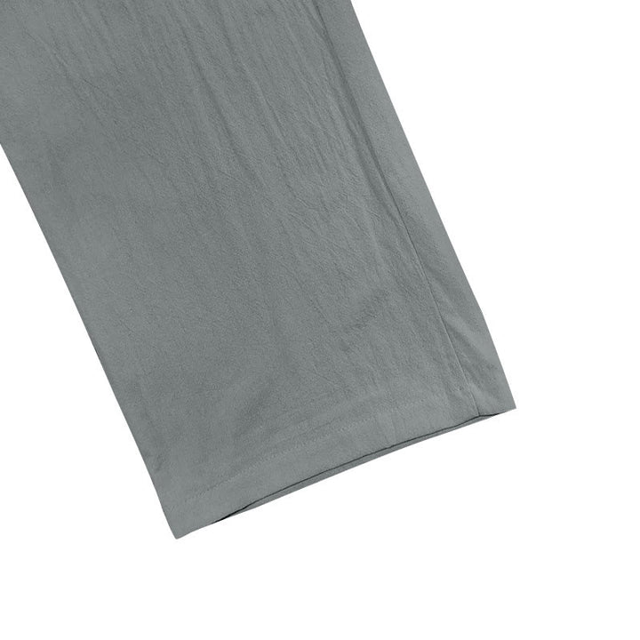 Buddha Stones Casual Plain Color Buttons Men's Cotton Pants With Pockets - image 17