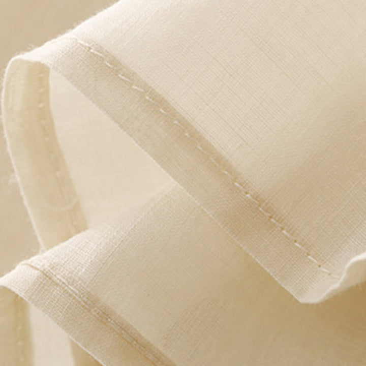 Buddha Stones Embroidered Front Button Design Women's Cotton Three Quarter Sleeve Shirt - image 16