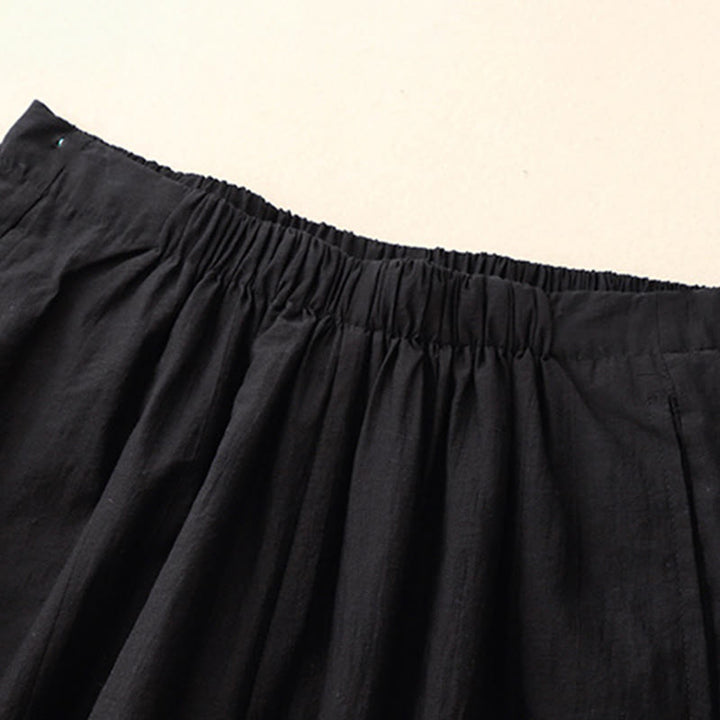 Buddha Stones Casual Simple Design Women's Harem Pants With Pockets - image 1