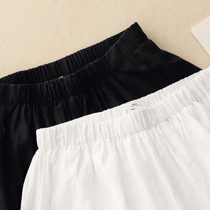 Buddha Stones Casual Simple Design Women's Cotton Harem Pants With Pockets - image 13