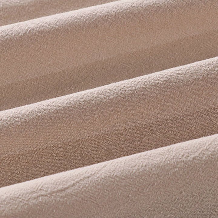 Buddha Stones Long Sleeve Buttons Design Men's Open Front Cotton Linen Jacket Kimono With Pockets - image 9