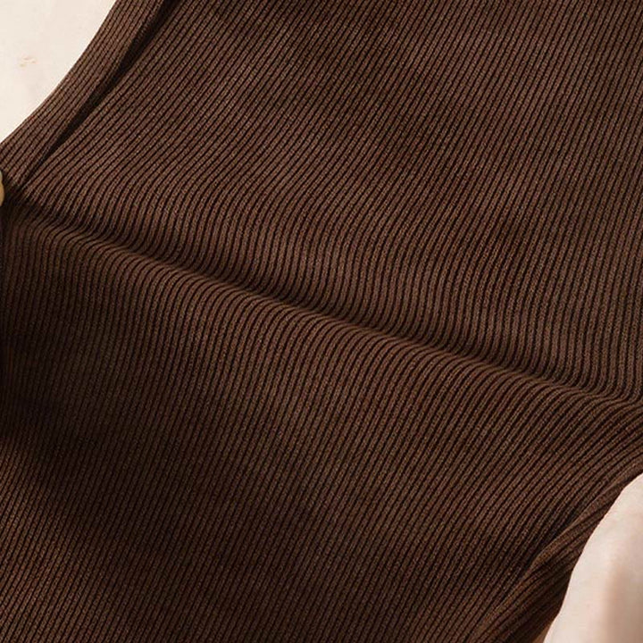 Buddha Stones Women's Fall Pure Color Wide Leg Cotton Pants With Pockets - image 9