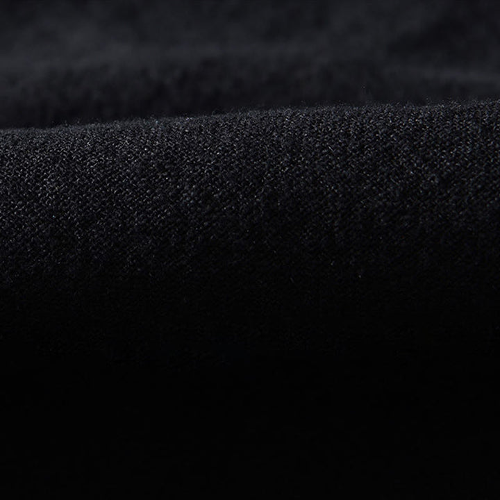 Buddha Stones Fall Solid Long Sleeve Buttons Men's Ramie Cotton Shirt With Pockets - image 9