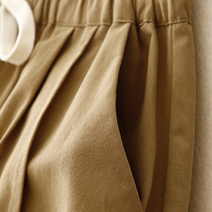 Buddha Stones Casual Rope Women's Cotton Polyester Pants With Pockets - image 4