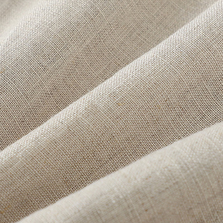 Buddha Stones Casual Splicing Color Rope Women's Cotton Straight-leg Pants With Pockets - image 10