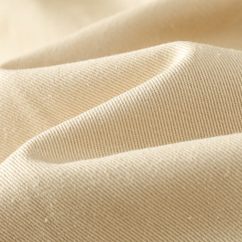 Buddha Stones Casual Women's Long Sleeve Stand Collar Cotton Shirt With Pockets - image 27