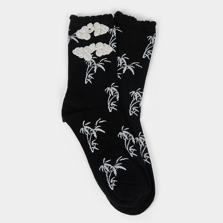 Buddha Stones "A New Beginning" Bamboo Micro Crew Women's Socks Includes Gift Message Card - image 4
