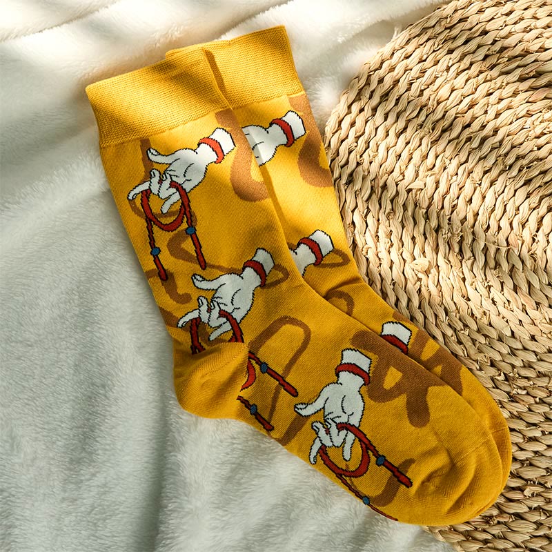Buddha Stones "Mind is Power" Casual Buddha Hand Micro Crew Women's Socks Includes Gift Message Card - image 3