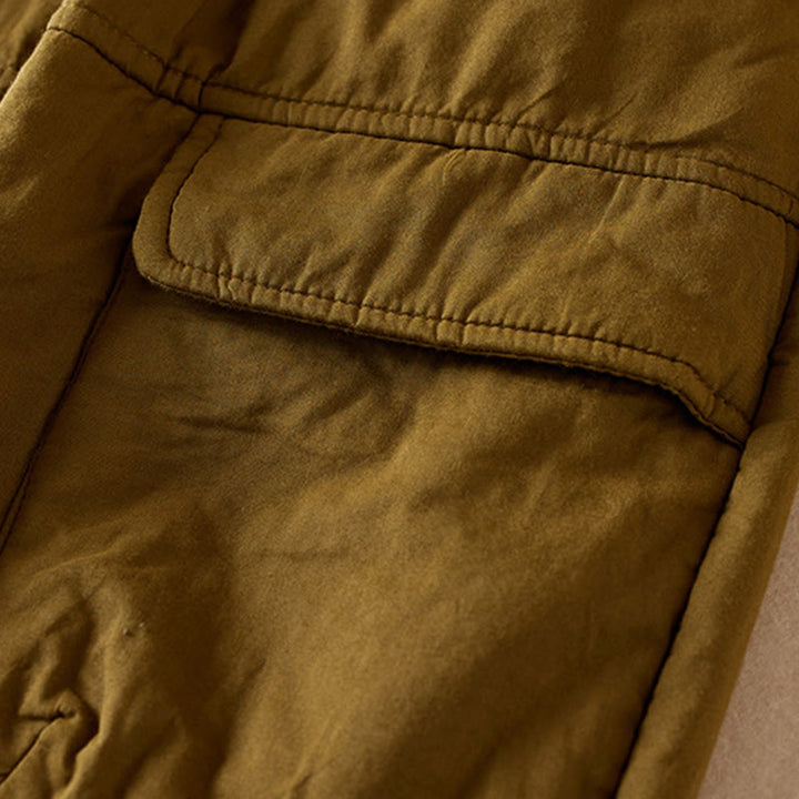 Buddha Stones Plain Women's Harem Thick Pants With Pockets - image 4